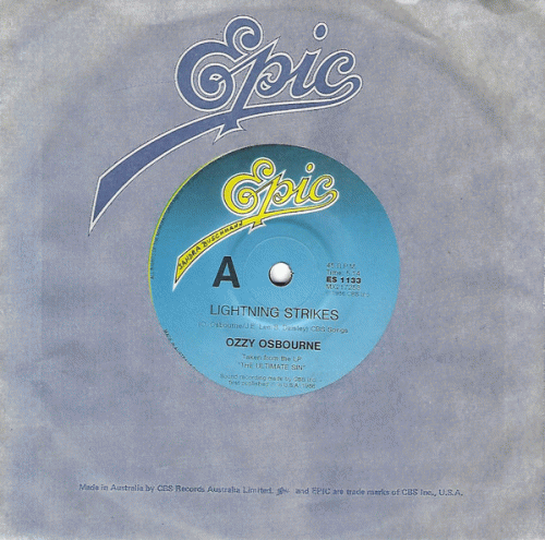 Ozzy Osbourne : Lightning Strikes - Rock 'N' Roll Rebel